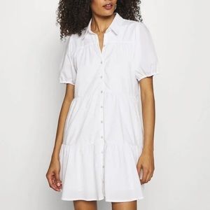 Abercrombie & Fitch White Mini Dress